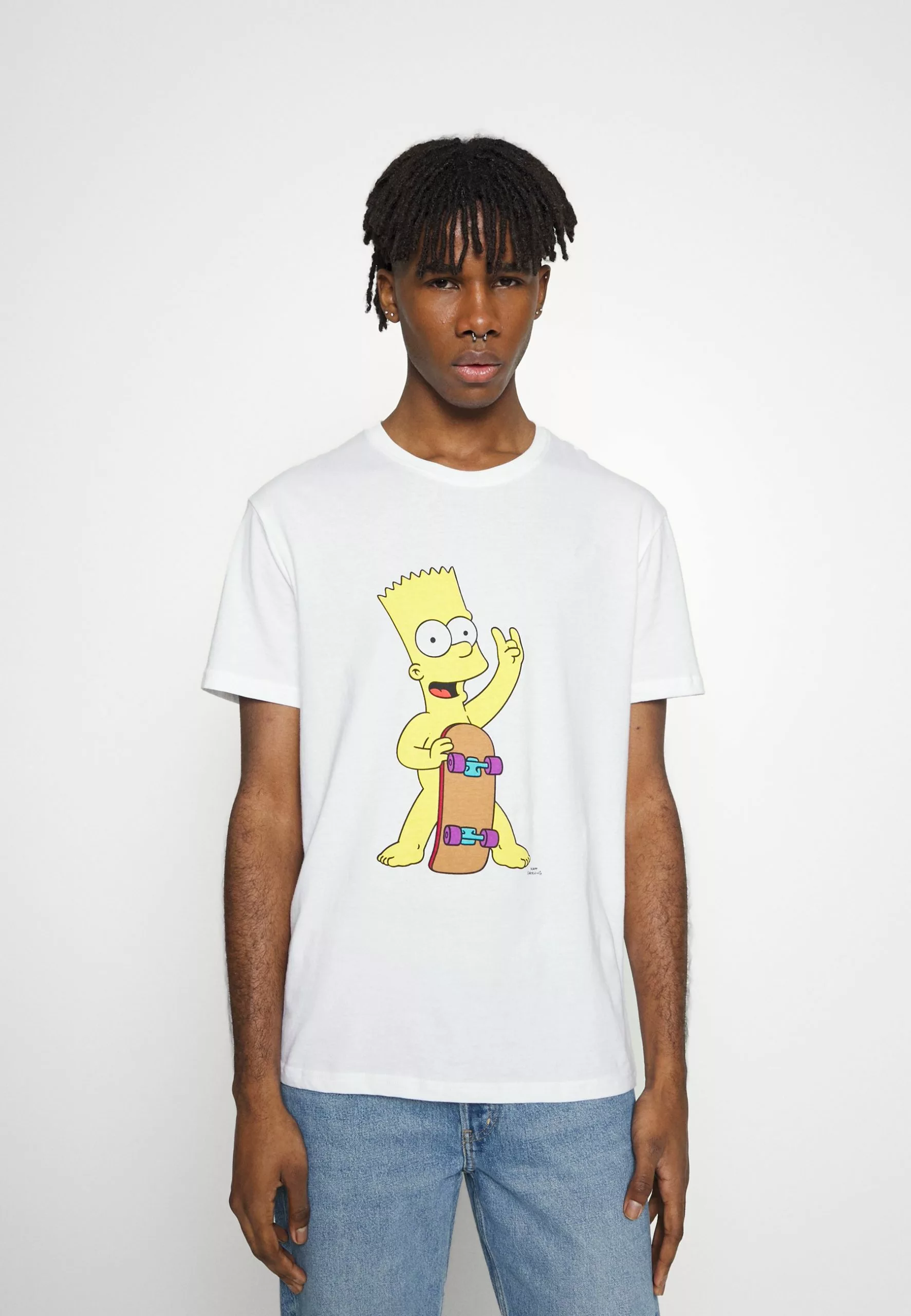 YOURTURN Prix Légers BART SKATE UNISEX TEE - T-shirt imprimé t shirt Col rond all 3 YOURTURN Prix Légers BART SKATE UNISEX TEE - T-shirt imprimé t shirt Col rond all