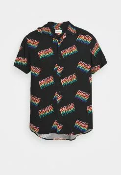 YOURTURN Prix Réduit PRIDE UNISEX - Chemise shirt Col revers all -Tenue Fine 1623d95ac8034ce78b3f16f53c54c865