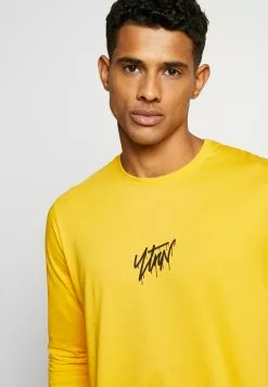 YOURTURN T-shirt à manches longues Prix Dégriffé t shirt Col rond all -Tenue Fine 185866ddb58d4216bb929a295897a1e7