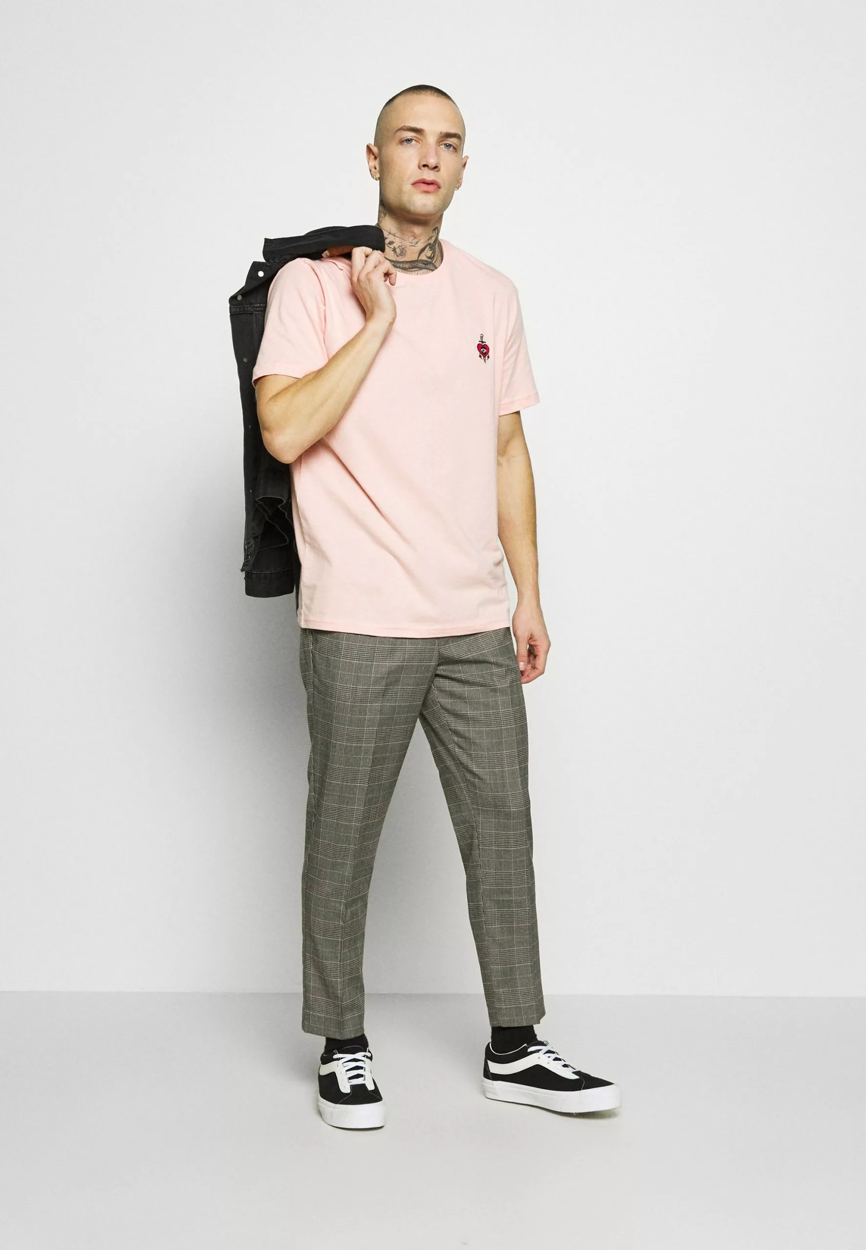 YOURTURN T-shirt basique Qualité Excellente t shirt Col rond men 4 YOURTURN T-shirt basique Qualité Excellente t shirt Col rond men – Image 2