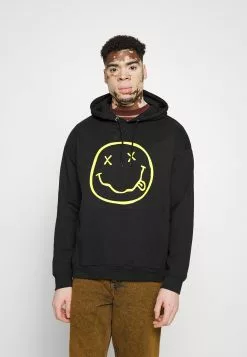 YOURTURN Prix Réduit NIRVANA FACE PRINT HOODIE UNISEX - Sweat à capuche pullover Capuche all -Tenue Fine 1fa31dcde56d4a8987ea53668d3109fd
