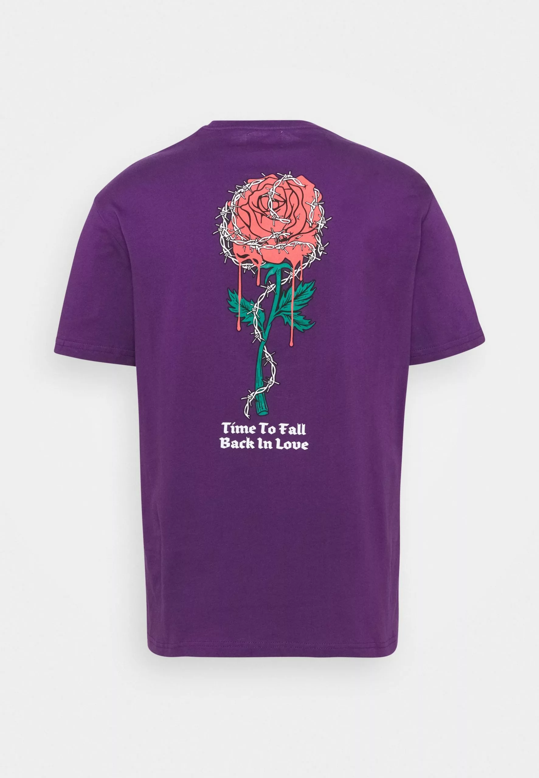 YOURTURN En promotion ROSE AND BARBED WIRE UNISEX - T-shirt imprimé t shirt Col rond all 4 YOURTURN En promotion ROSE AND BARBED WIRE UNISEX - T-shirt imprimé t shirt Col rond all – Image 2