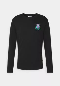 YOURTURN UNISEX - T-shirt à manches longues Bas Prix t shirt Col rond all -Tenue Fine 2ca65e28362e4c8997cae42edcfbb8ef