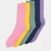 YOURTURN 5 PACK - Chaussettes Qualité Fiable stocking Couleur unie men
