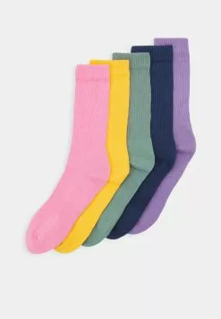 YOURTURN 5 PACK - Chaussettes Qualité Fiable stocking Couleur unie men