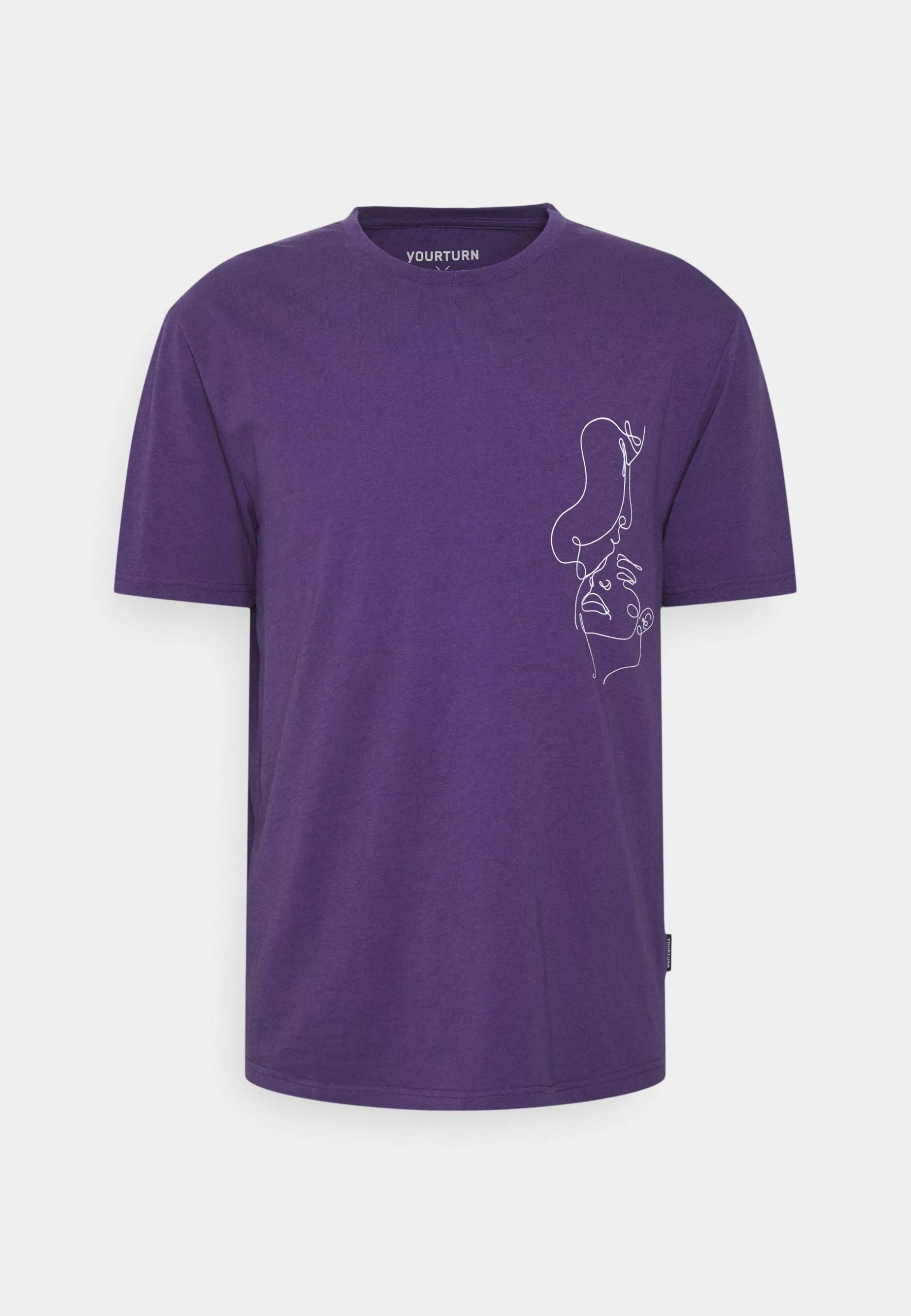 YOURTURN Authentique 100% UNISEX - T-shirt imprimé t shirt Col rond all 9 YOURTURN Authentique 100% UNISEX - T-shirt imprimé t shirt Col rond all – Image 7