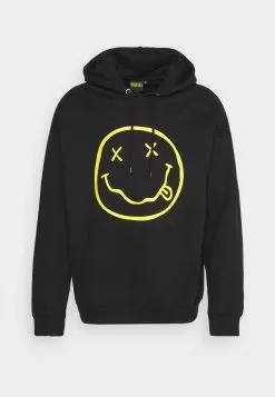 YOURTURN Prix Réduit NIRVANA FACE PRINT HOODIE UNISEX - Sweat à capuche pullover Capuche all -Tenue Fine 3dcc602ced8543e4a6d9362212425032