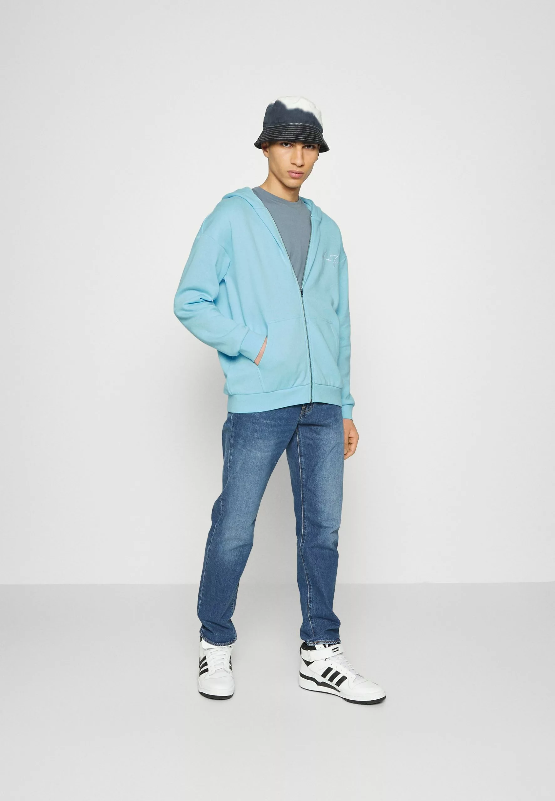 YOURTURN Prix Discount UNISEX - Sweat à capuche zippé cardigan Capuche all 4 YOURTURN Prix Discount UNISEX - Sweat à capuche zippé cardigan Capuche all – Image 2