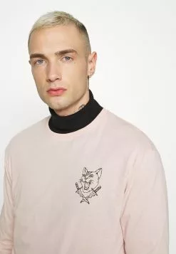 YOURTURN UNISEX - T-shirt à manches longues Qualité garantie 100% t shirt Col rond all -Tenue Fine 5d3f67ea07144d0d9217dc63d216e30a