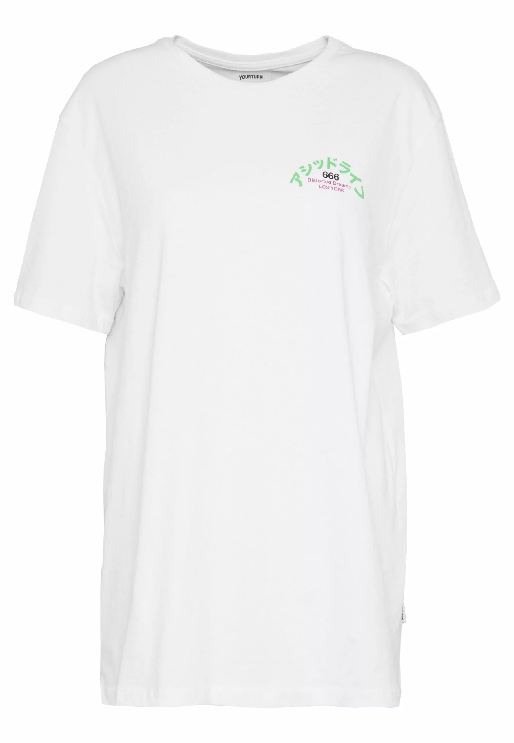 YOURTURN T-shirt imprimé Prix Bradés t shirt Col rond all 9 YOURTURN T-shirt imprimé Prix Bradés t shirt Col rond all – Image 7