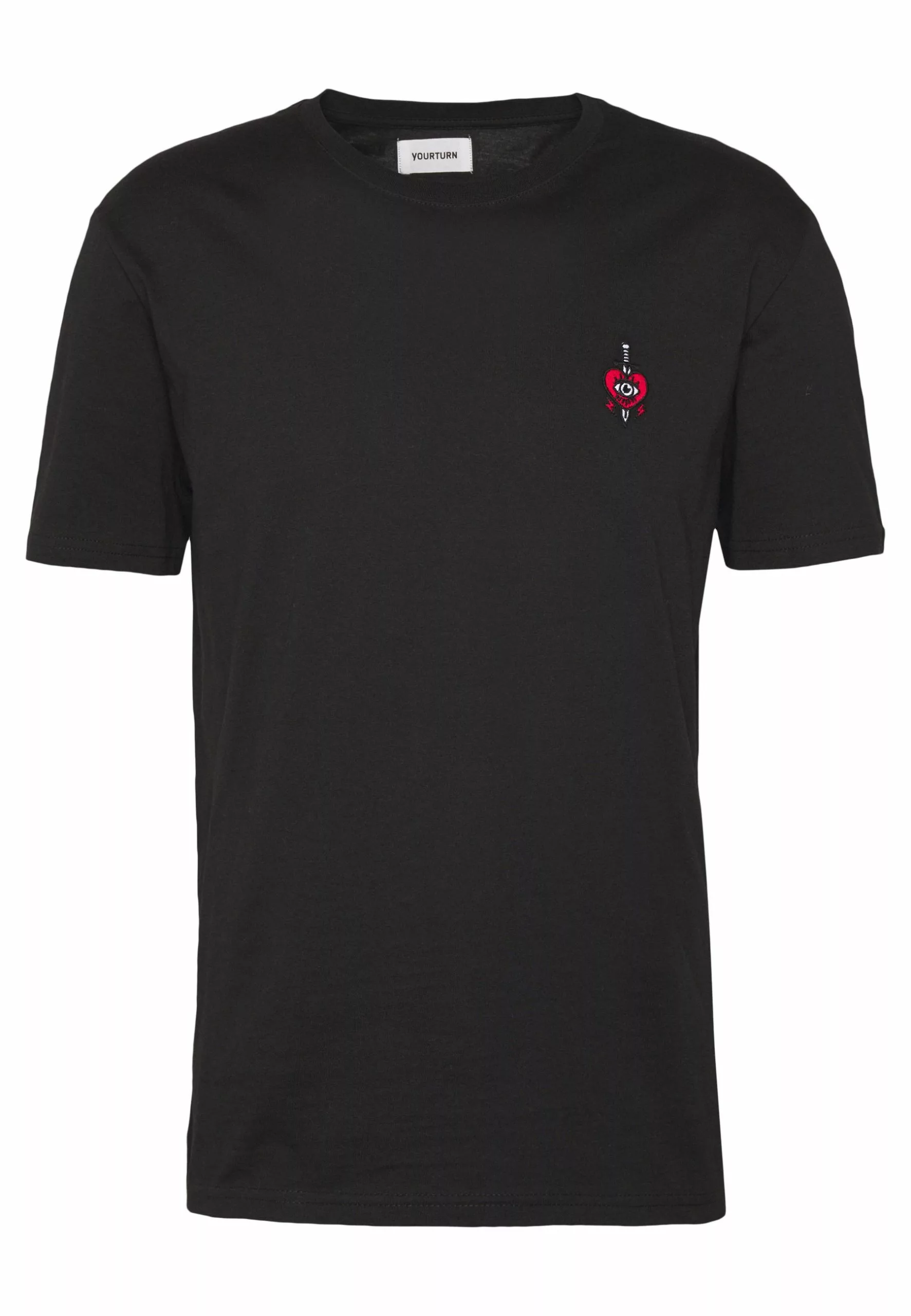 Prix Aimable YOURTURN T-shirt basique t shirt Col rond men 6 Prix Aimable YOURTURN T-shirt basique t shirt Col rond men – Image 4