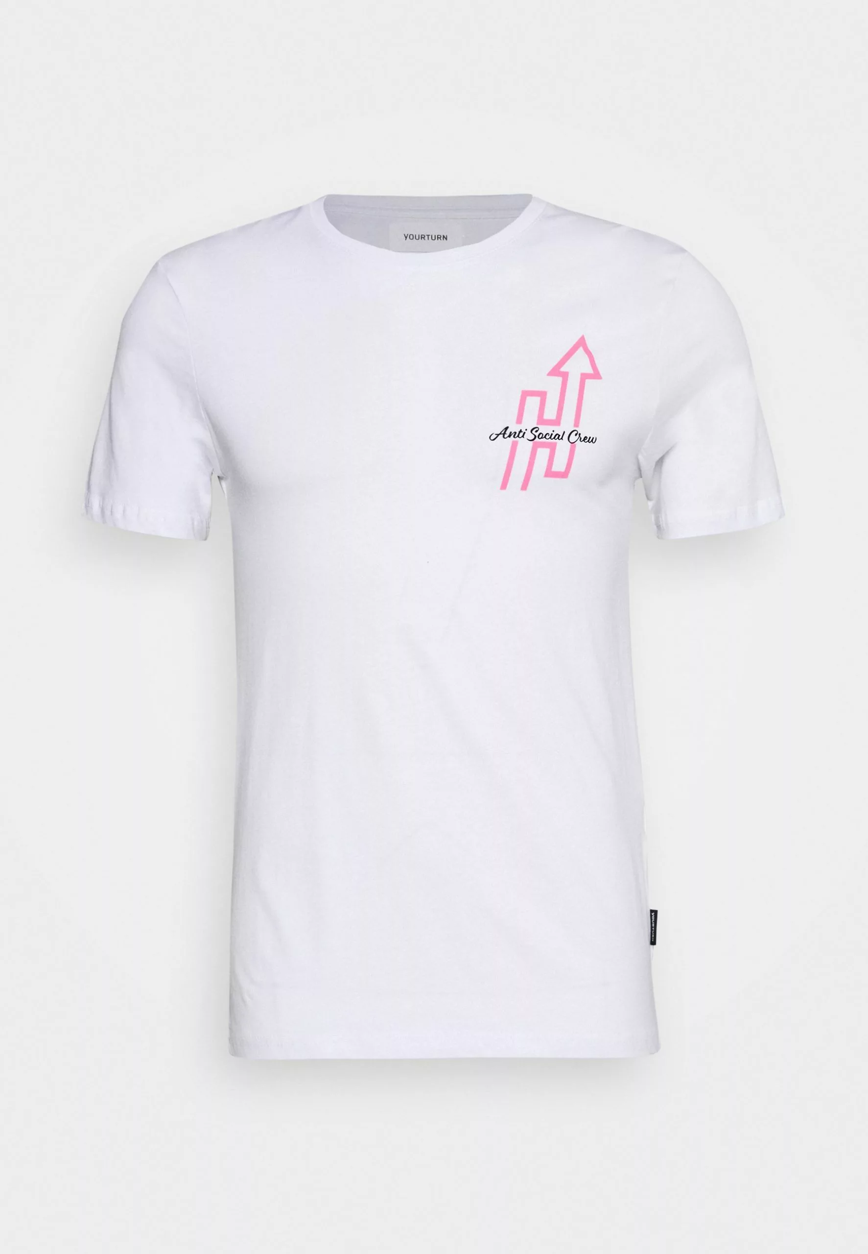 YOURTURN T-shirt imprimé Rabais t shirt Col rond all 6 YOURTURN T-shirt imprimé Rabais t shirt Col rond all – Image 4