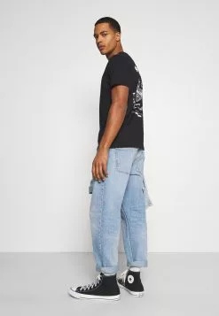 YOURTURN UNISEX - T-shirt imprimé Prix Équitable t shirt Col rond all -Tenue Fine 7e7865e56d1e45d1b82b598fdf12ba21