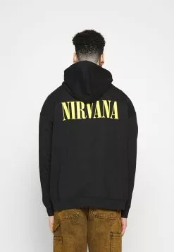 YOURTURN Prix Réduit NIRVANA FACE PRINT HOODIE UNISEX - Sweat à capuche pullover Capuche all