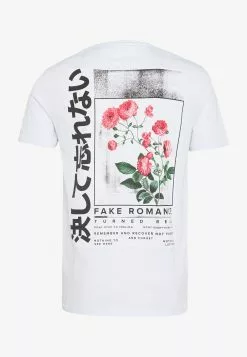 Tenue Fine 5 Prix Ourlé YOURTURN T-shirt imprimé t shirt Col rond all