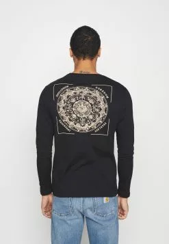 YOURTURN Qualité Supérieure UNISEX - T-shirt à manches longues t shirt Col rond all