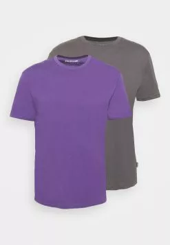 YOURTURN 2 PACK UNISEX - T-shirt basique Faible Prix t shirt Col rond all -Tenue Fine b60ed7f22c504a6fa3a0cc29768f2fce