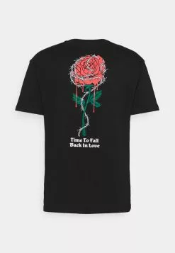 YOURTURN Prix Malin ROSE AND BARBED WIRE UNISEX - T-shirt imprimé t shirt Col rond all -Tenue Fine c0830523c42f437ba333c43a2b436532