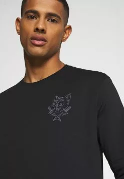 YOURTURN Se Vend Bas Prix UNISEX - T-shirt à manches longues t shirt Col rond all -Tenue Fine d584e9724809494083faab30e3498082