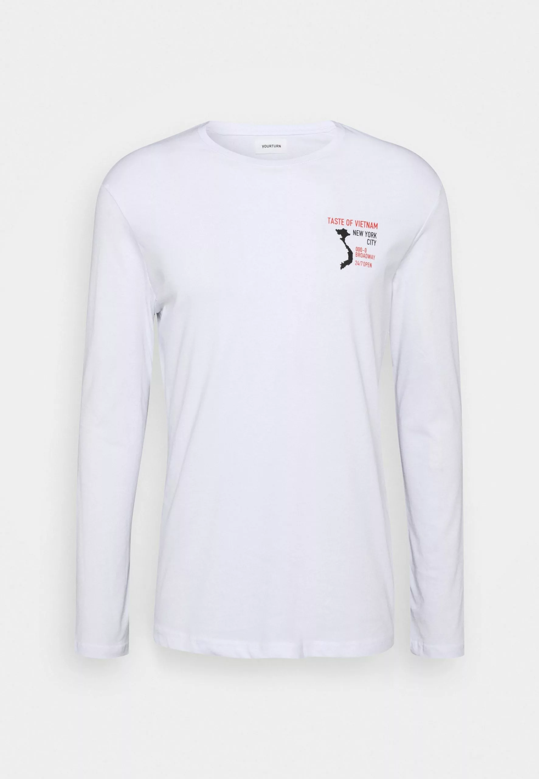 YOURTURN T-shirt à manches longues Prix Exclusifs t shirt Col rond all 7 YOURTURN T-shirt à manches longues Prix Exclusifs t shirt Col rond all – Image 5