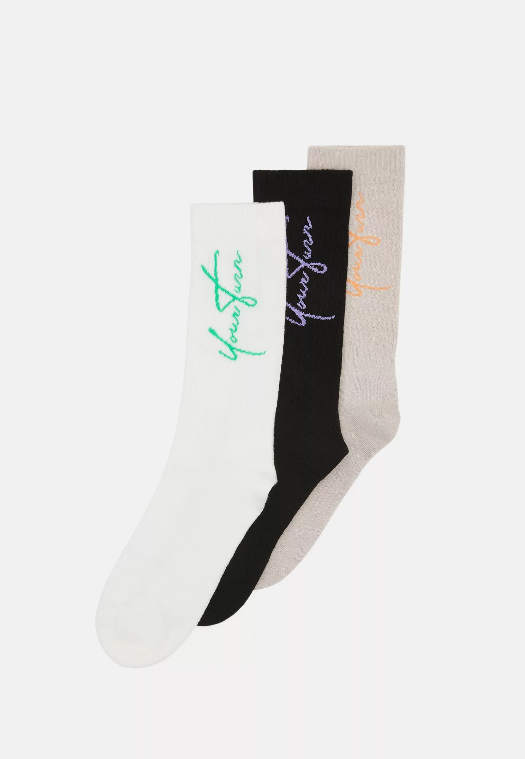 YOURTURN YRTRN LOGO 3 PACK - Chaussettes Prix Exclusifs stocking Imprimé men 3 YOURTURN YRTRN LOGO 3 PACK - Chaussettes Prix Exclusifs stocking Imprimé men